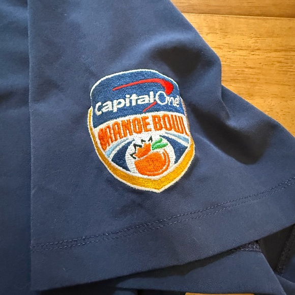 UVA Virginia Football Nike Polo Shirt with Orange Bowl and ACC patch size XXL - Picture 8 of 10